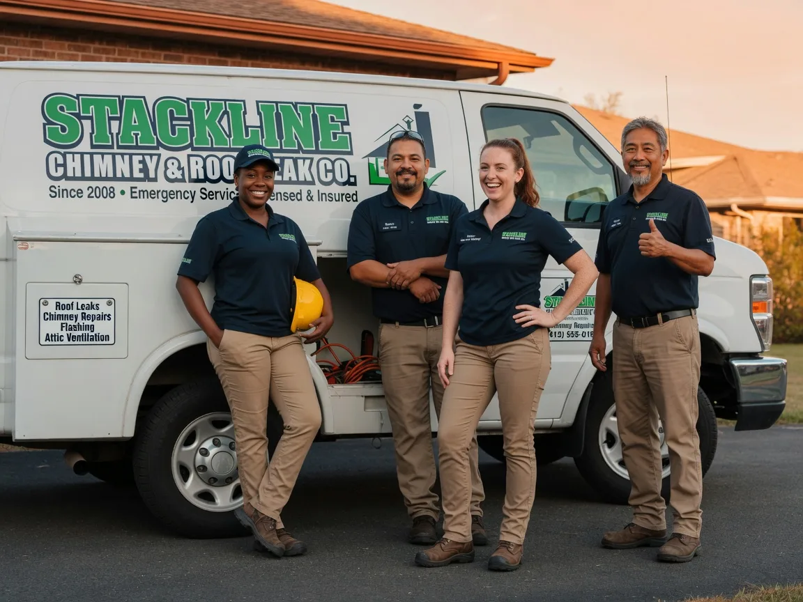 Chimney flashing repair company in Deforest, WI